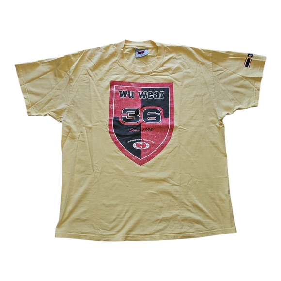 Wu-tang Wu Wear Vintage T-shirt  Rare Short Sleeve Mens XL - Picture 1 of 5